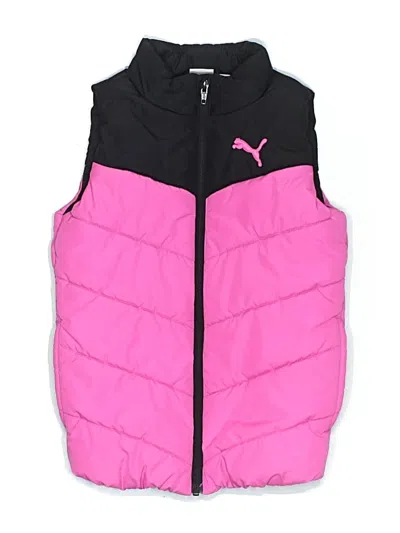 Pre-owned Puma Kids' Vest In Pink