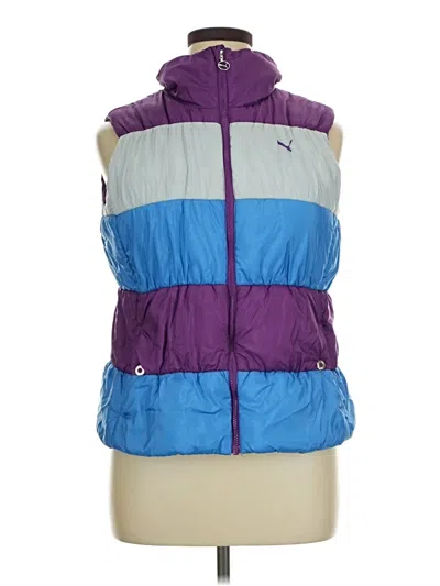 Pre-owned Puma Vest In Purple