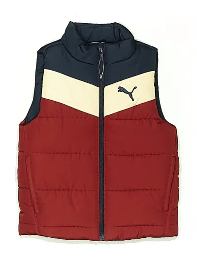 Pre-owned Puma Kids' Vest In Red