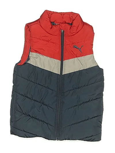 Pre-owned Puma Kids' Vest In Red