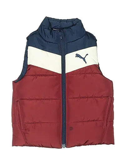 Pre-owned Puma Kids' Vest In Red
