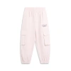 Puma Vibe Check Little Kids' Cargo Pants In Mauve Mist