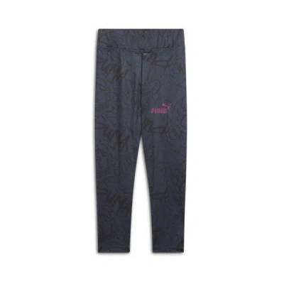 Puma Vibe Check Little Kids' Leggings In Black