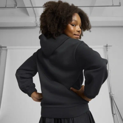 Puma Vibe Check Pack Big Kids' Hoodie In Black