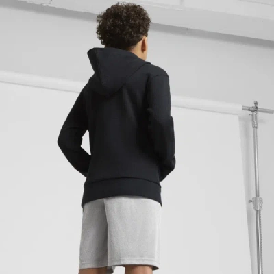 Puma Vibe Check Pack Big Kids' Hoodie In Black
