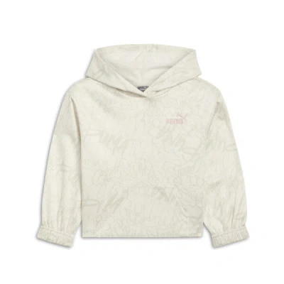 Puma Vibe Check Pack Little Kids' Hoodie In Alpine Snow