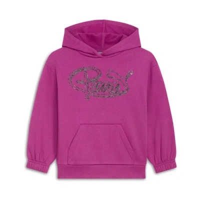 Puma Vibe Check Pack Little Kids' Hoodie In Magenta Gleam