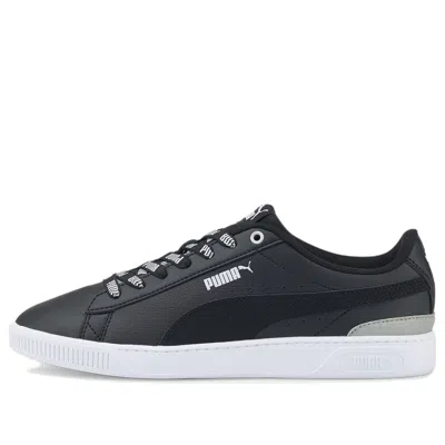 Puma Vikky V3 Logomania Casual Skateboarding Shoes Black White