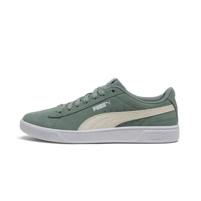 Puma Vikky V3 Women's Wide Sneakers In Green