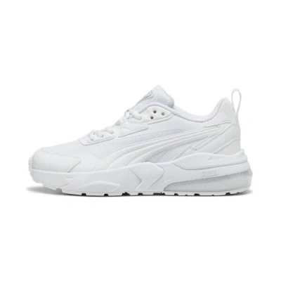 Puma Vis2k Big Kids' Sneakers In White- White
