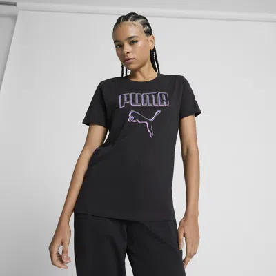 Puma Vivid Women's T-shirt In Black