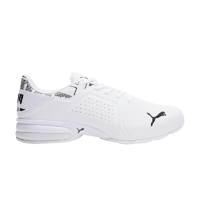 Pre-owned Puma Viz Runner Repeat 'white Black'