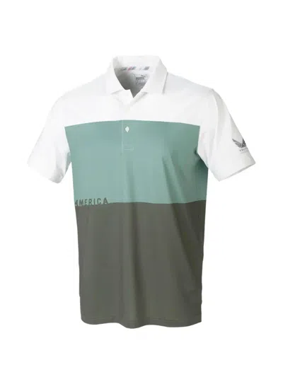 Puma Volition Ck6 America Golf Polo Shirt In White