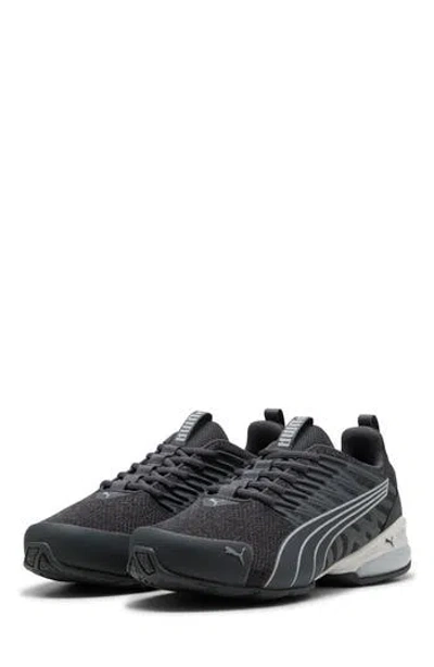 Puma Voltaic Evo Premium Sneaker In Black