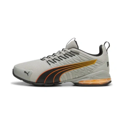 Puma Voltaic Evo Running Shoes In Smokey Gray-flame Flicker