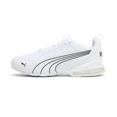 Puma Voltaic Evo Running Shoes In White- Black