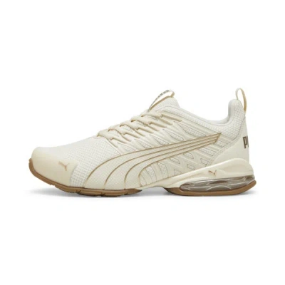 Puma Voltaic Evo Women's Running Shoes In Sugared Almond- Gold