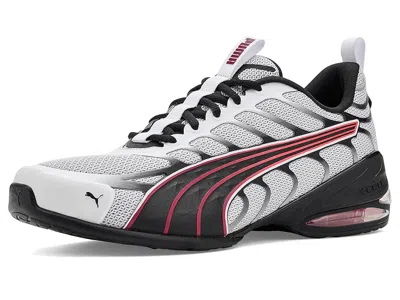 Puma Voltra Panelled Sneakers In White