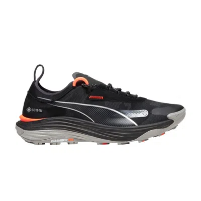 Pre-owned Puma Voyage Nitro 3 Gore-tex 'black Neon Sun'