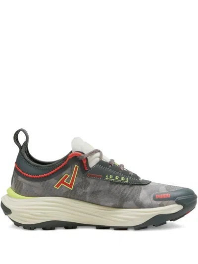 Puma Voyage Nitro 3 "mineral Grey" Sneakers In Gray