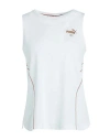 Puma W First Mile Tank Woman Top Off White Size L Polyester, Elastane In Off White