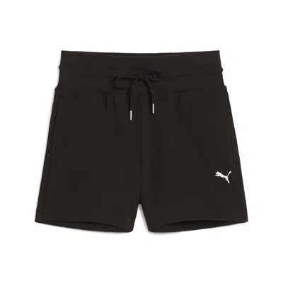 Puma Wardrobe Essentials Women's 4" Shorts In Black