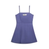 Puma Wardrobe Ess Bright Lights Nyc Women's Flared Short Dress In Blue Crystal