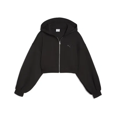 Puma Wardrobe Ess Cropped Hoodie Women