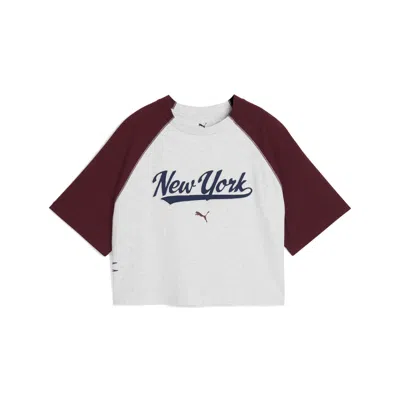 Puma Wardrobe Ess Nyc T-shirt Women In White