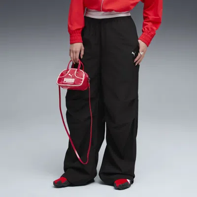 Puma Wardrobe Ess Parachute Pants Women In Black