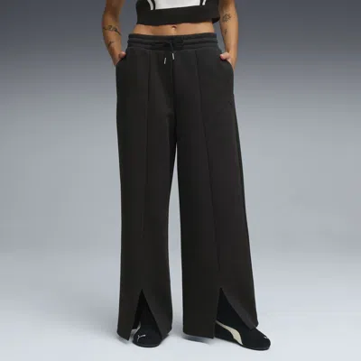 Puma Wardrobe Ess Relaxed Pants Women In Black