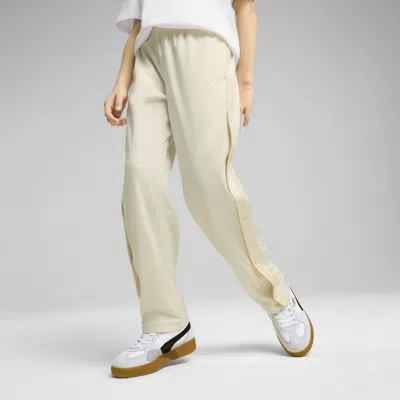 Puma Kids' Wardrobe Ess Relaxed Popper Pants Youth In White