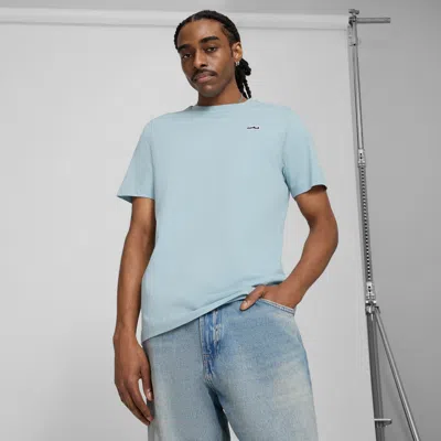 Puma Wardrobe Ess Suede T-shirt In Green