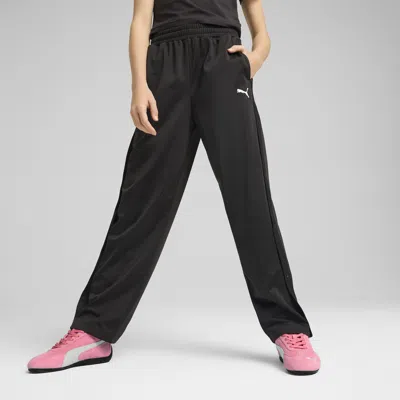 Puma Kids' Wardrobe Ess Popper Pants In Black