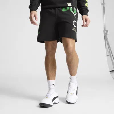 Puma Wardrobe Ess Shorts 7" Tr In Black