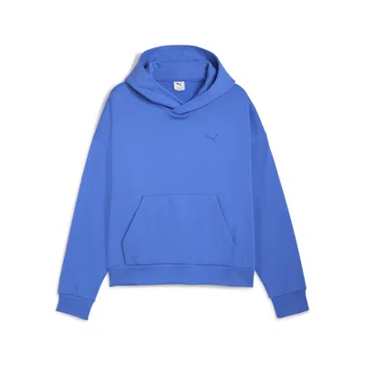 Puma Wardrobe Essentials Hoodie Men In Blue