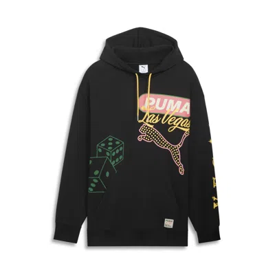 Puma Wardrobe Ess Lv Hoodie Tr In Black