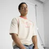 Puma Wardrobe Ess Lv Podium T-shirt In White