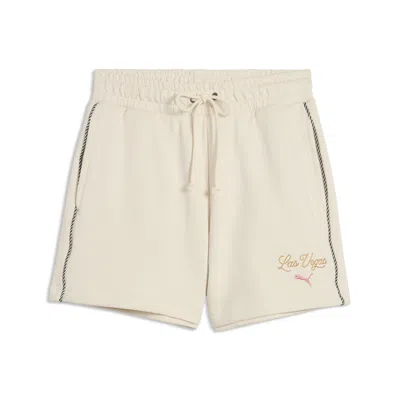 Puma Wardrobe Essentials Las Vegas Women's 4" Shorts In White