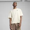 Puma Wardrobe Essentials Men's Boxy T-shirt In White
