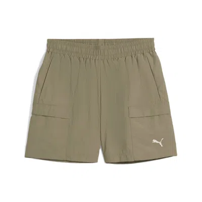 PUMA PUMA WARDROBE ESSENTIALS MEN'S RELAXED 6" CARGO SHORTS