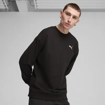 PUMA WARDROBE ESSENTIALS MEN'S RELAXED CREW
