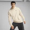 Puma Wardrobe Essentials Men's Relaxed Hoodie In White