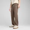 Puma Wardrobe Essentials Men's Relaxed Sweatpants In Brown