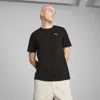 Puma Wardrobe Essentials Men's T-shirt In Black