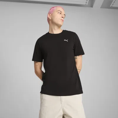 Puma Wardrobe Essentials Men's T-shirt In Black