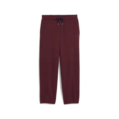 Puma Wardrobe Essentials Nyc Sweatpants Women In Red