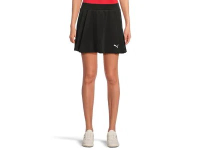Puma Wardrobe Essentials Pleated Skirt In Black