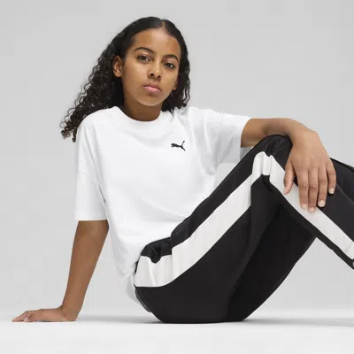 Puma Kids' Wardrobe Essentials Relaxed T-shirt Youth In White