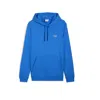 Puma Wardrobe Essentials Suede Hoodie Men In Blue